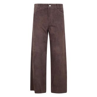 Max Mara Dames, Jeans, Bruin, Maat: L