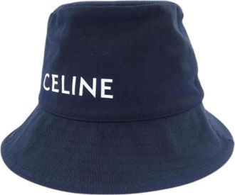 Celine Pre-owned Accessories, female, Blue, Size: ONE SIZE Pre-owned Hat