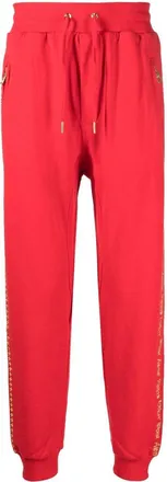 Ksubi slogan-embroidered track pants - men - Cotton - S