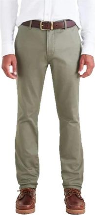 Dockers Originele Chino Opp Skinny Broek - Heren - Chinos - Groen - W30 L32 - Katoen - Broeken