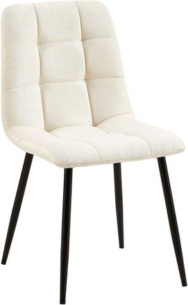 Clp Silla De Comedor Tilde Tela Crema