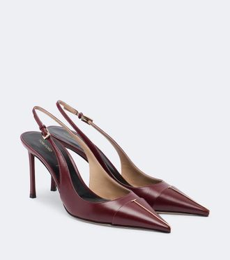 Tom Ford Leather slingback pumps