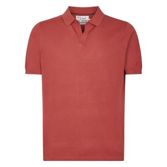 MC2 Saint Barth Polo Shirts, male, Orange, Size: XL Sloan Cotton Polo