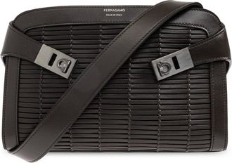 Ferragamo Borsa HUG - - Bags - Uomo - Marrone - ONE SIZE