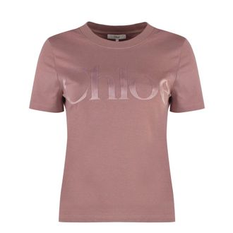 Chloé Donna, Top, Rosa, S, new
