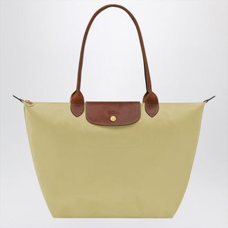Longchamp Pistachio Coloured Le Pliage Original L Bag