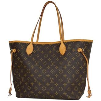 Louis Vuitton Pre-owned Neverfull MM Tote Bag - Pre-owned - Mujer - Marr&oacute;n - ONE SIZE