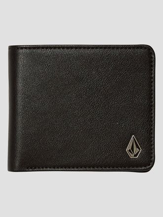 Volcom Slim Stone S Geldb&ouml;rse schwarz
