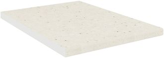 ebuy24 Ebuy24 - Vcm Worktop 28 Mm De Espesor Ancho 60 Cm F&aacute;cil De Limpiar Encimera De Cocina - Esilo (blanco)