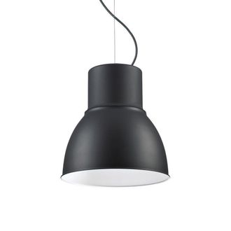 Netlighting Breeze Indoor Dome Ceiling Pendant Lamp 1 Light Black E27