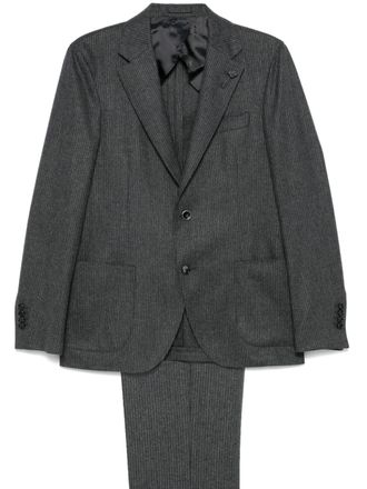 Lardini striped suit - Grey