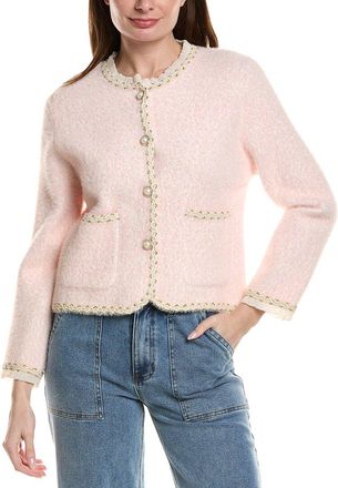 Beulah Fuzzy Eyelash Jacket