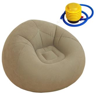 OEM Sof&aacute; Cama Hinchable, Chaise Longue Convertible Y Plegable - Gris