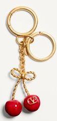 Valentino Garavani Chez Valentino Bag And Key Ring Charm In Metal And Enamel. Wo
