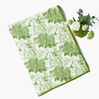 Mrs. Alice Lady Isabellas Garden Tablecloth in Green at Nordstrom, Size Medium