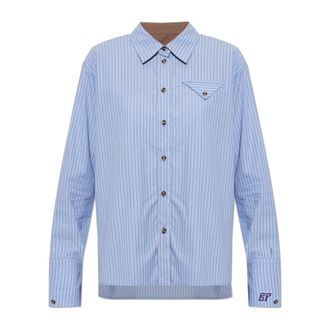 Baum Und Pferdgarten Mujer, Blusas y Camisas, Azul, Talla: S