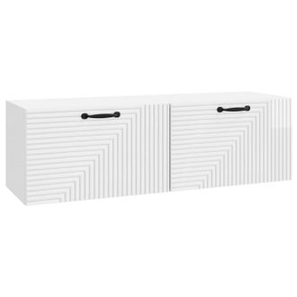 vidaXL Mueble Para Tv De Pared Brillante 98 X 31 X 30 Cm Vidaxl