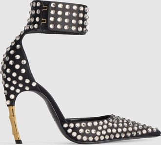 Gucci Womens Castello Pump, Black