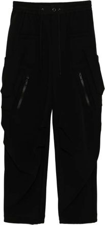 Devoa Pantaloni con tasche - Nero