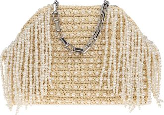 Self Portrait Borsa tote con decorazione - Toni neutri