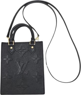 Louis Vuitton Pre-owned Mini Bags, female, Black, Size: ONE SIZE Pre-owned Monogram Empreinte Mini Shoulder Bag