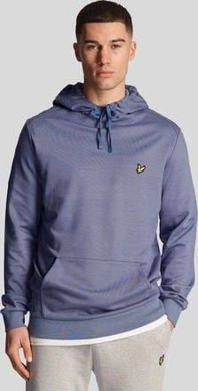 Lyle & Scott Lyle And Scott Mens Fly Fleece Hoodie - Blue - Size: 36