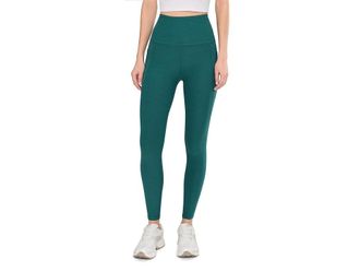 Beyond Yoga Spacedye Out Of Pocket High Waisted Midi Leggings Womens Casual Pants Teal Sea Heather : 2XL (US Womens 18-20) 25