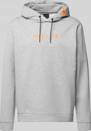 Bogner Hoodie mit Logo Modell CADELL in Hellgrau, Gr&ouml;&szlig;e XXXL