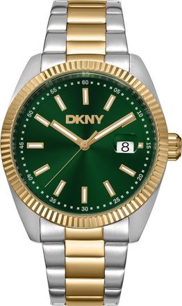 DKNY Bracelet Watch, 40mm in Dark Green at Nordstrom