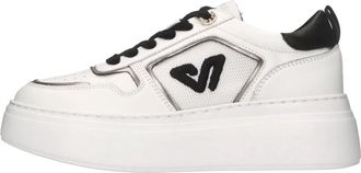 Emanuelle Vee Sneakers - Dames - Sneakers - Wit - 39 EU - Leer - Schoenen