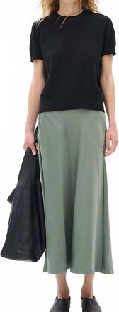 Inwear Womens Midi Skirt In Agave Green