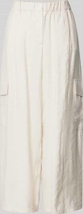 Milano Milano Italy Stoffhose mit Pattentaschen in Sand, Gr&ouml;&szlig;e 42