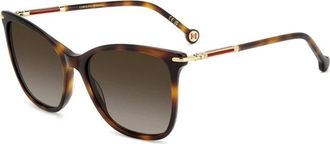 Carolina Herrera Dames, Accessoires, Bruin, Maat: 57 MM