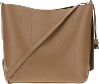 Hogan Shoulder Bags, female, Green, ONE SIZE, Hocket Hobo Bag