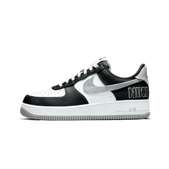 Nike Fitness, Heren, Zwart, 43 EU, Leer, Air Force 1 Low 07 LV8 EMB