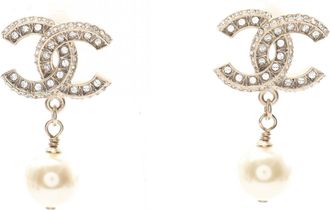 Chanel Plating Stud Earrings (Pre-Owned)