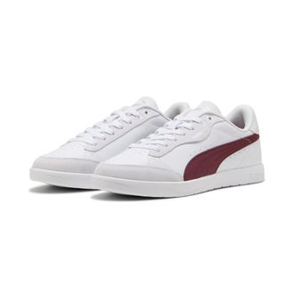 Puma Sneaker PUMA VIKKY STAR OG, Damen, Gr. 38, silber (puma wei&szlig;, ruby shimmer, silber mist), Leder, unifarben, Schuhe Sneaker