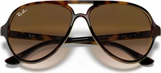 Ray-Ban Cats 5000 Zonnebril - unisex - Zonnebrillen - Bruin - 59 MM - Accessoires
