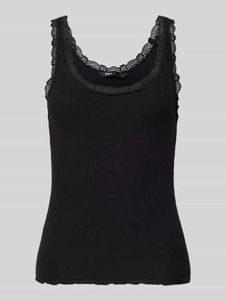 Only Slim Fit Tank Top aus Bio-Baumwoll-Mix Modell SARA in Black, Gr&ouml;&szlig;e XL