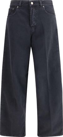 Haikure Womens Jeans Bethany Twill 45 Carbon Cotton