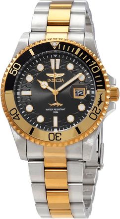 Invicta Pro Diver Quartz Black Dial Two-tone Mens Watch 30944
