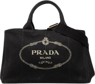 Prada Pre-owned Satchel - Dames - Vintage Shopper - Zwart - ONE Size - Vintage