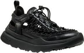Keen Uneek Sandal in Black/Silver at Nordstrom Rack, Size 10.5
