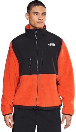 The North Face Retro Denali Jacket Mens Coat Lava Red/Tnf Black : 2XL, Fleece/Polyester