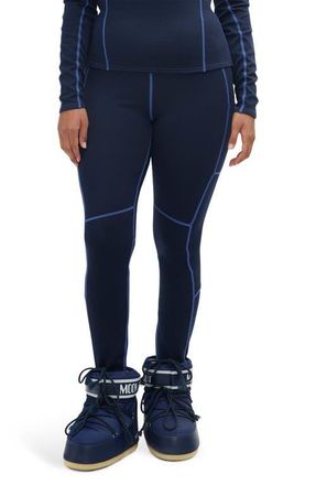 Halfdays Hallie High Waist Leggings in Navy at Nordstrom, Size X-Large