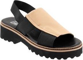 Bueno Amy Slingback Platform Sandal in Light Tan at Nordstrom Rack, Size 5.5-6Us / 36Eu