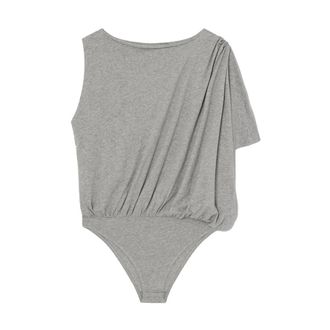 Gimaguas Bodysuit - Dames - Tops - Grijs - Maat: XS Katoen