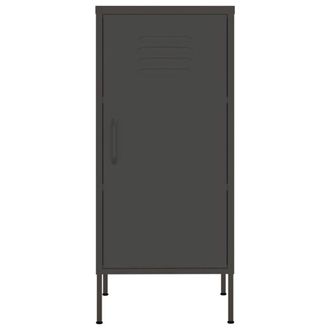 Berkfield Home Storage Cabinet Anthracite 42.5x35x101.5 cm Steel in Dark Grey