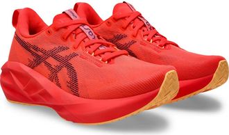 Asics NOVABLAST 5 Running Shoe in Flash Red/Edo Purple at Nordstrom, Size 5.5