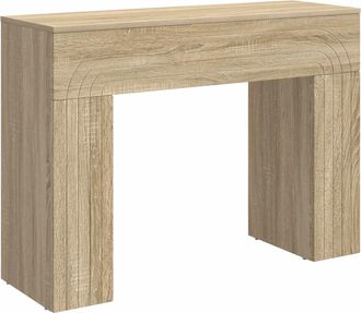 vidaXL Mesa De Centro Roble Sonoma 102 X 35 X 75 Cm Vidaxl